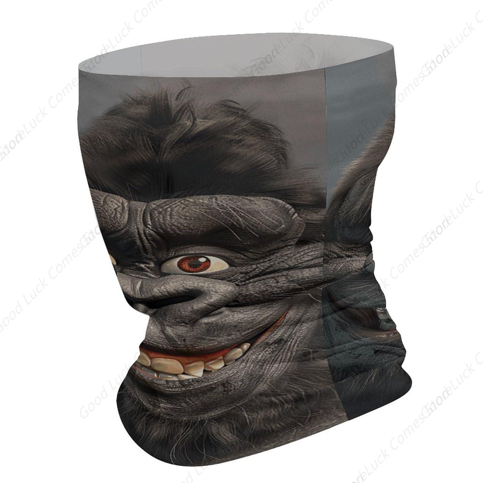 Smiling Gorilla Photo Bandana  - Fishing Mask Sun Protection 评论和价格