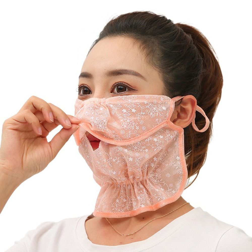 Wrap Cover Scarf Solid Color F - Fishing Mask Sun Protection 评论和价格