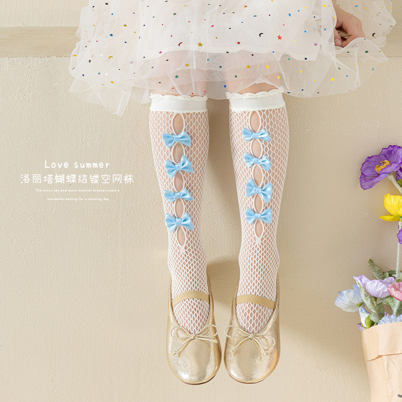 Lolita Hollow Stockings for Ch - Fishing Socks 评论和价格